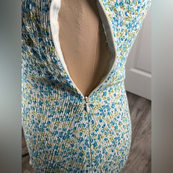 Faithfull the Brand Donna 🌸 floral-print crepe mini dress Size 4/Small - Picture 9 of 12